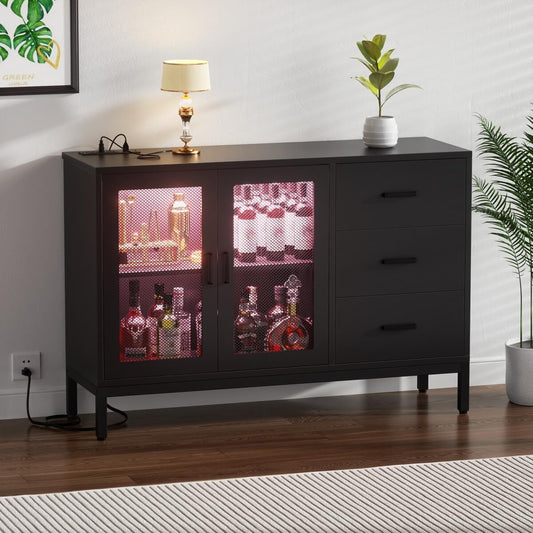 Sideboard with doors and drawers