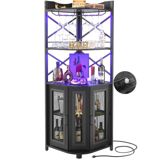 Corner Wine Cabinet
